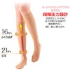 Compression Stockings Slim Walk Beautiful Legs Short Stockings M-L Pure