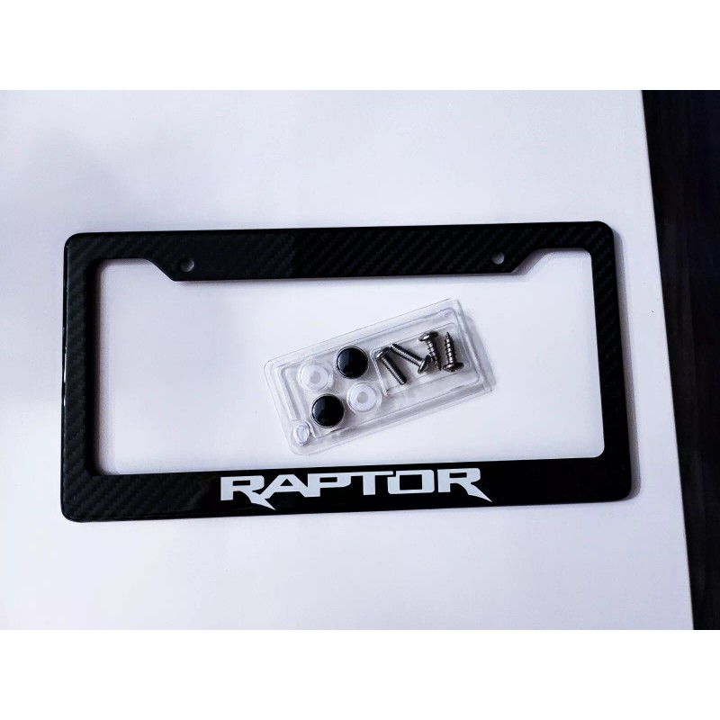 F-150 (Glowing) F-150 Raptor 100% Premium Carbon Fiber License Plate