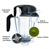 Blender Pitcher 64oz Low-Profile, Compatible with 750 5300 5200 5000