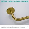 SEABEFORE 13 Inch Shower Arm,S Shaped Shower Head Riser Pipe