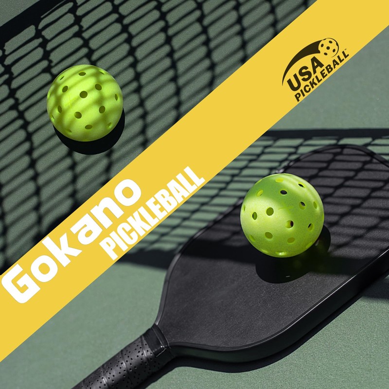 Gokano 12-Pack Premium Pickleball Balls