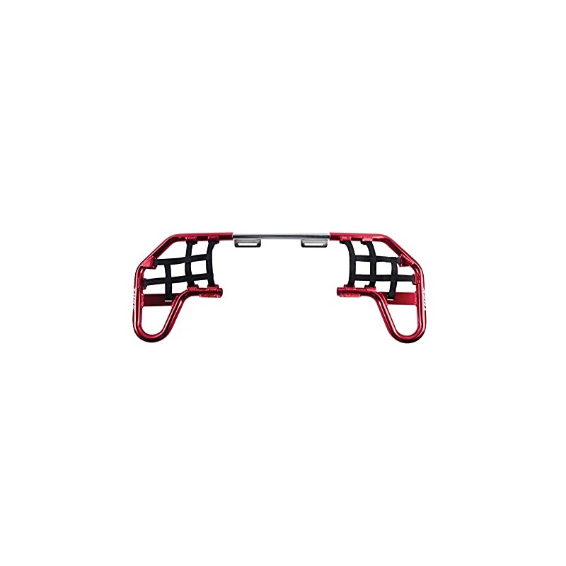 Tusk Comp Series Nerf Bars Red with Black Webbing Compatible