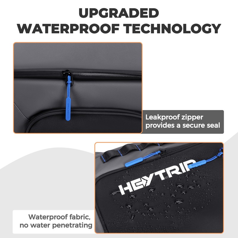 Heytrip Insulated Backpack Cooler 36 Cans with 2 Detachable Pouches,