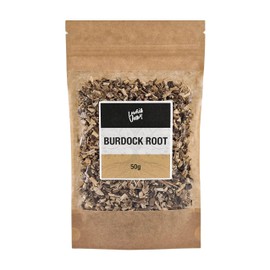 Lowhill Valley Burdock Root Herbal Tea - Nourish Your Skin, Soothe Your Body – 100% Pure Burdock Roo – Dried Herbal Tea Loose – No Additives or Preservatives – Responsibly Sourced - 50g