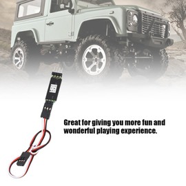 CYSFETENA Pack of 3 Third Channel RC Switch, 6 V 1 A Remote Control Car Light Switch, Stable and Durable Plastic RC Accessories for Most Vehicles