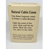 Pinyon Pine #25 Incense Log Cabin Cones Paine's Maine USA