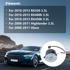 INGKAN 16363-75030 16363-20390 Radiator Cooling Fan Motor Fits for RX350 RX400h RX450h 3.5L Hiace Aftermarket Parts