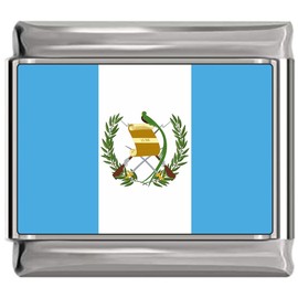 NewCharms Guatemala Flag Italian Charm Bracelet Jewelry Link