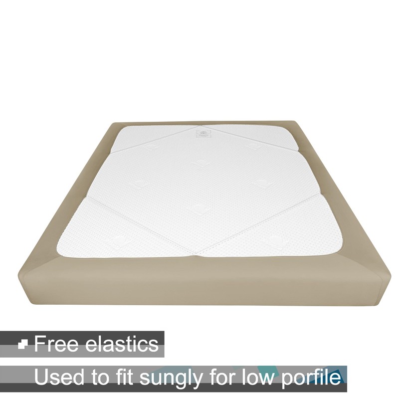Box Spring Cover Queen Size - Jersey Knit & Stretchy