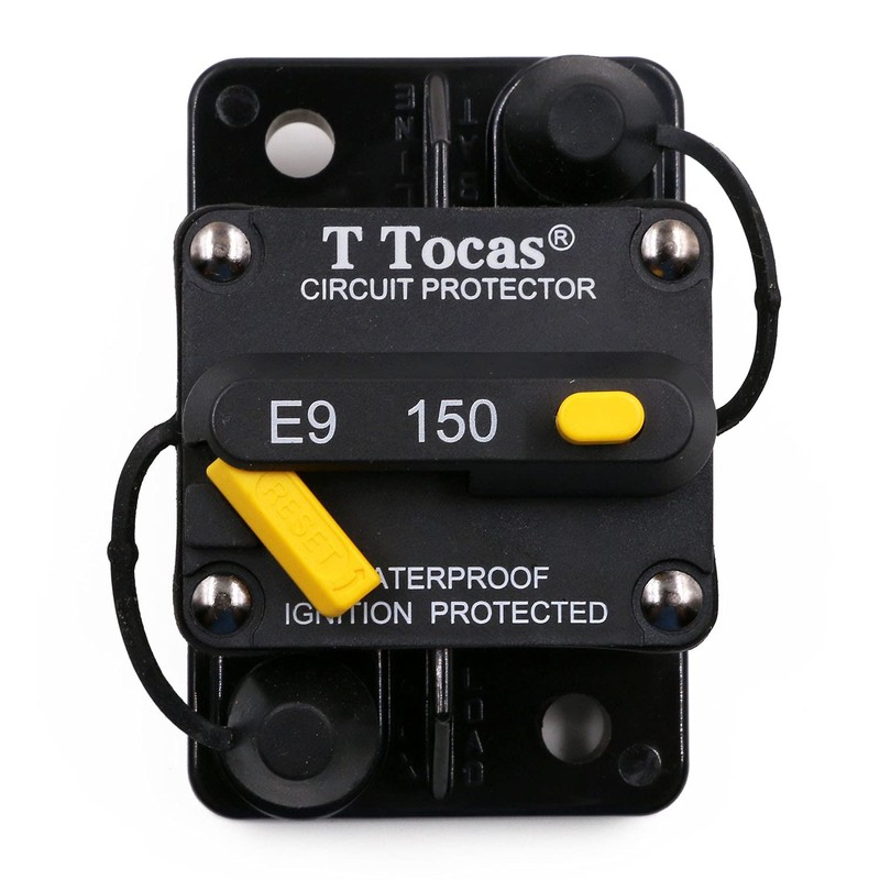 T Tocas E9 T3 Hi-Amp 150A Circuit Breaker with Manual