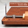 2pcs Table Workbench Fast Fixed Clip Clamp with 4pcs Bench