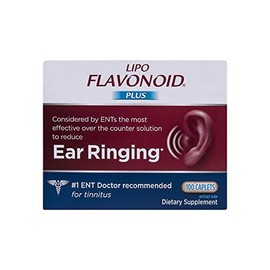 Lipoflavonoid Caplets to Improve Inner Ear Circulation - 100 Caplets, 2 Ea