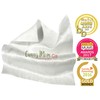 CannyMum Bamboo Nappy Liners & Dry Wipes, 200 Large Sheets,