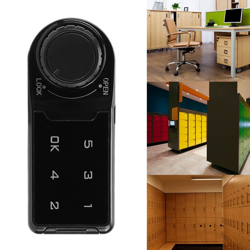 Touch Keyboard Electronic Password Combination Lock for File Cabinet Locker