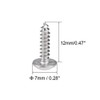 sourcing map Self-Tapping Screws Phillips Head 304 Stainless Steel Connection