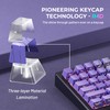 HITIME XVX Shine Through Keycaps w/IMD Tech, Custom Topographic Keycaps