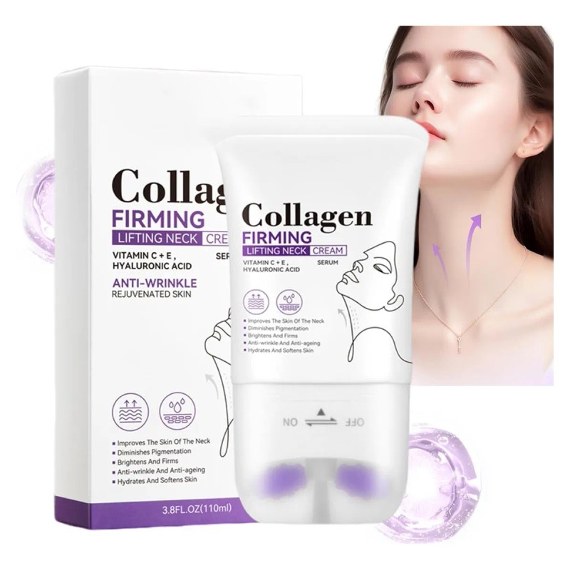 2x Crema De Colágeno Para Rostro Y Cuello, Crema De