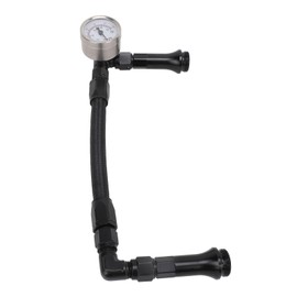 KIMISS Fuel Line with Pressure Gauge, for 4150 Base Carbohydrate, Dual Feed Smooth Fuel Flow, Professional Automotive Fuel Line, Replacement Fuel Line Kit