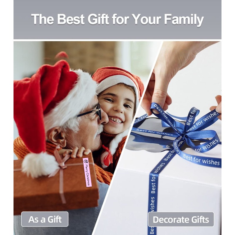 Phomemo P12 Label Maker, Bluetooth Label Maker Machine with Tape,