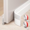 Hojoy 2 Pack Under Door Draft Stopper, Adjustable Door Sweep