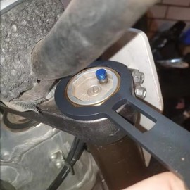 ZTYIOHG 46mm / 50mm Front Fork Cap Wrench Tool Motorcycle Dirt Bike Removal Repair Tool Fork Shoulder Wrench Compatible with CRF450R CRF 450X 250R 250X RMZ 450 250 KX 250F 450F FE 250 350 450 501