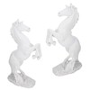 Eruopean Style Horse Sculpture Home Desk Decor Ornament Photograph Props