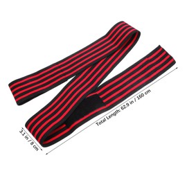 TOVINANNA Knee Wrap Compression Elastic Bandage for Sports Workout Knee Sleeves Support Bandage Leg Guard Red