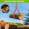 Insaga 32'' Log Hook 2/4 Log Tongs for Tractor Heavy