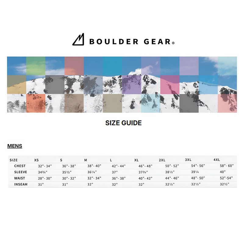 Boulder Gear Men's Cruiser Pant, Black, X-Large