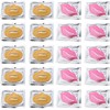 Mascarilla Labial de Colágeno, 20 Piezas, Hidratante y Exfoliante