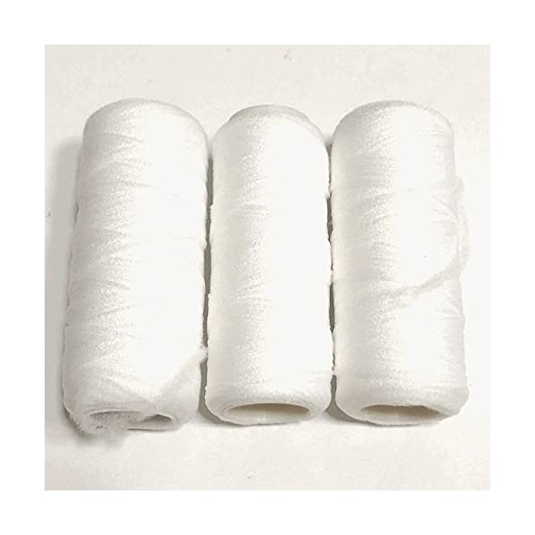 Magic Thread Ribbon Temporary Fastening Set of 3 Handmade Parts