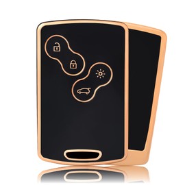 OFFCURVE Key Case Car Key Cover Key Case Protective Cover for Renault Clio Scenic Megane Duster Sandero Captur Twingo Koleos Espace Fluence Kadjar Kangoo Laguna