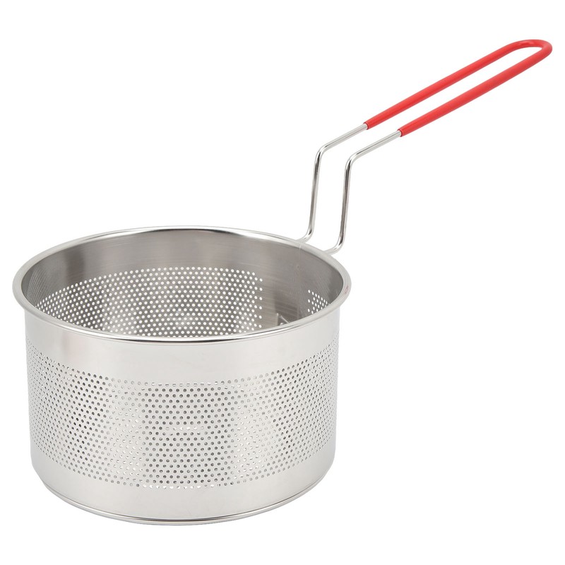 Deep Fryer Basket Round 304 Stainless Steel Fry Baskets With