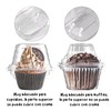 U Chef Paquete de 50 Cajas de Plastico para Cupcakes,