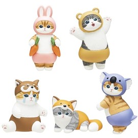 mofusand Meow Pants Blind Box - 1 of 5 Collectable Mini Figurines - Fun, Versatile Decoration