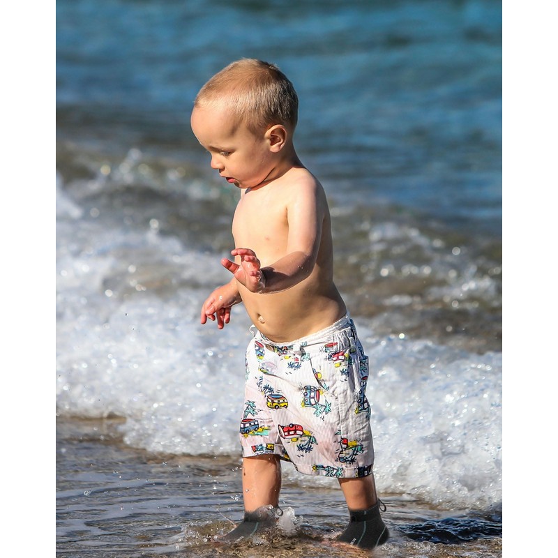 XUKER Neoprene Water Socks for Kids Toddlers 3mm Sand Proof