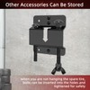 Spare Tire Mounting Bracket Rack for Enclosed Trailers,Spare Tire Holder