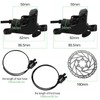 1Pair MTB Hydraulic Brakes Set,Front & Rear Hydraulic Disc Brake