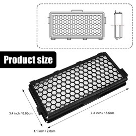3Pcs Compatible With Miele Complete C3 Filters Compatible With Miele C3 Filter Compatible With Miele S4 S5 S6 S8 S4000 S5000 S6000 S8000 Series, Complete C1/C2, C3/C4 Series Spare Parts Accessories