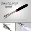 Telescoping Magnetic Pickup Tool 8Lbs 31inch Extendable Retriever Stick with