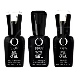 Organic Kit Top Coat, Mate Coat , Base Coat Organic
