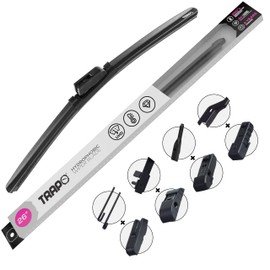 TRAPO Windshield Wiper Blade, Automotive Replacement Windshield Wiper Blade, 26 Inch Wiper Blade with Hydrophobic Coating Lasts Up to 2 Years. (26")