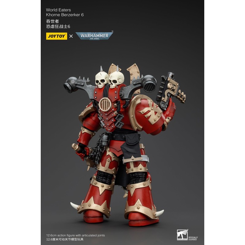 JoyToy Warhammer 40k: World Eaters Khorne Berzerker 6 1:18 Scale
