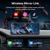 JATAZA 10.26" Wireless Apple Carplay Screen for Car, Secure Strong