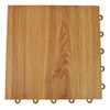 Greatmats Max Tile Vinyl Interlocking Wood Grain Tiles for Basement