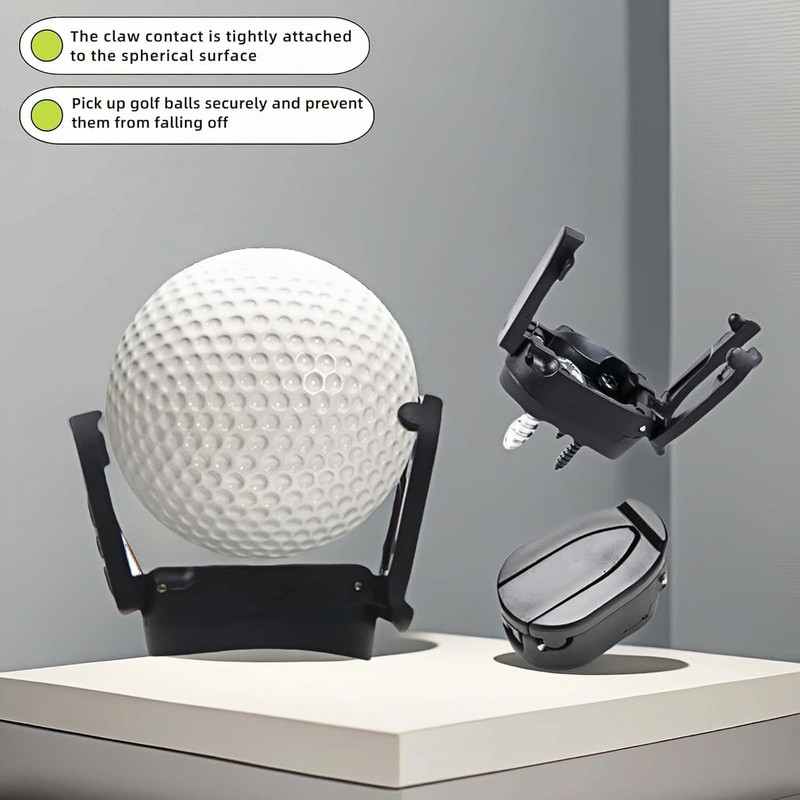 LeeQunQ 3 PCS Golf Ball Retrievers for Putter, Golf Ball