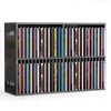 SANFURNEY 52 Slots CD Holder, Wall-Mounted CD Holder Stand