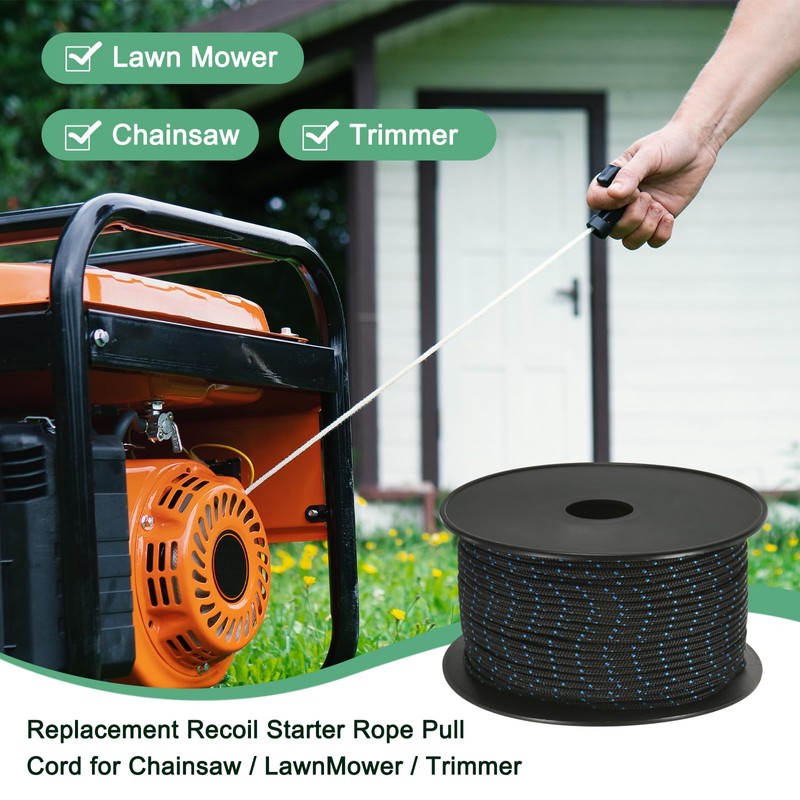 M METERXITY Recoil Starter Rope Pull Cord 3mm 100m Pull