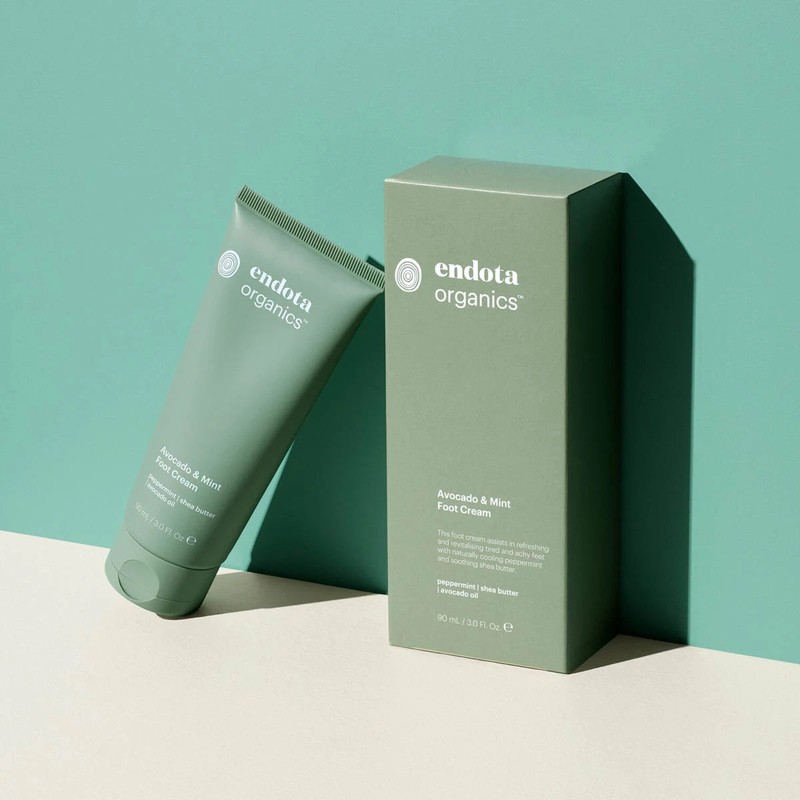 endota Avocado & Mint Foot Cream, 20ml
