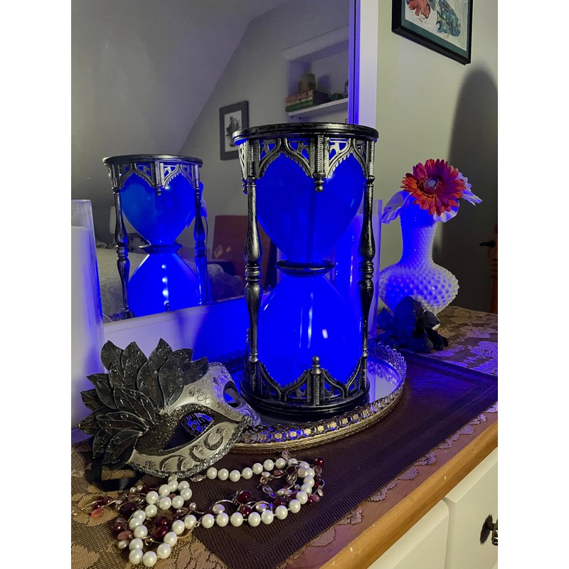 Seasons Hourglass Decoration with Light and Sound